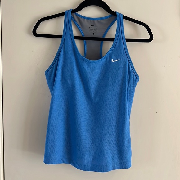 Nike Dri-Fit top with built in bra. - Picture 1 of 9